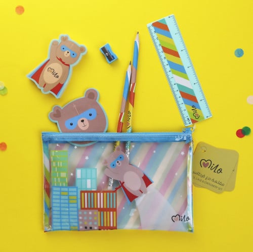 مجموعة قرطاسية سوبر هيرو