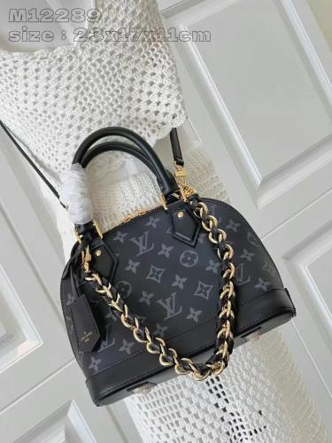 Loeffton BB ALMA bag with LV print
