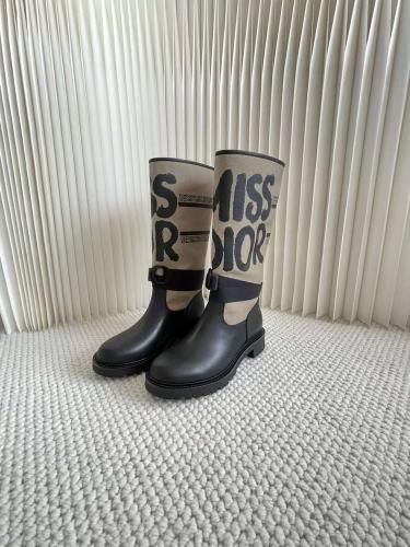 Dior boot shoe printed