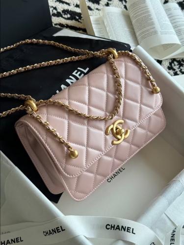 Chanel bag with double chain