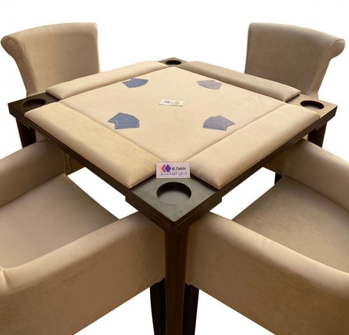 طاولة مربع 4 ارجل