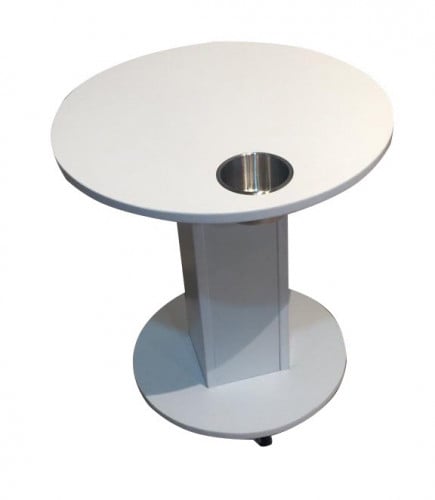 طاولة جانبية دائري