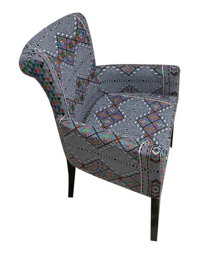 كرسي سدو رمادي