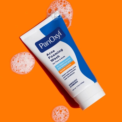 بانوكسيل بنزويل بيروكسيد 10٪ غسول رغوي لحب الشباب...