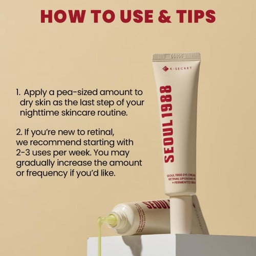 كي سيكريت سيول 1988 ريتينال ليبوسوم 4% كريم للهالا...