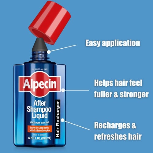 عبوتين ألبيسين كافيين سائل معزز نمو الشعر ومضاد لل...