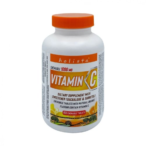 هوليستا أقراص مضغ فيتامين سي 150 قرص