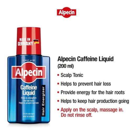 ألبيسين كافيين سائل معزز نمو الشعر ومضاد للتساقط 2...