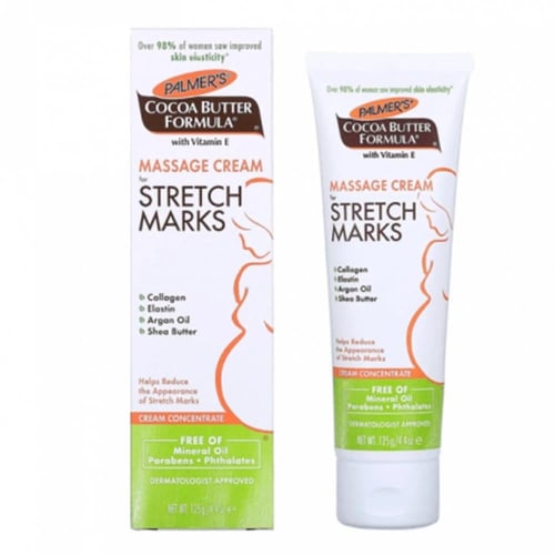 بالمرز كريم تدليك لعلامات تمدد الجلد بفيتامين E و...