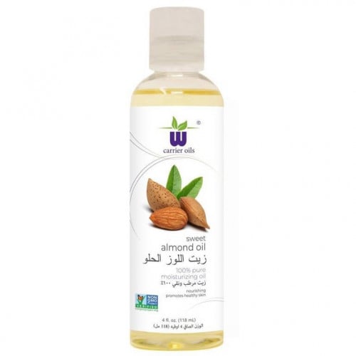دبليو زيت اللوز الحلو 118ml