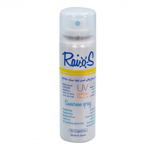 رايوس واقي شمس بخاخ شفاف غير معطر 70ml