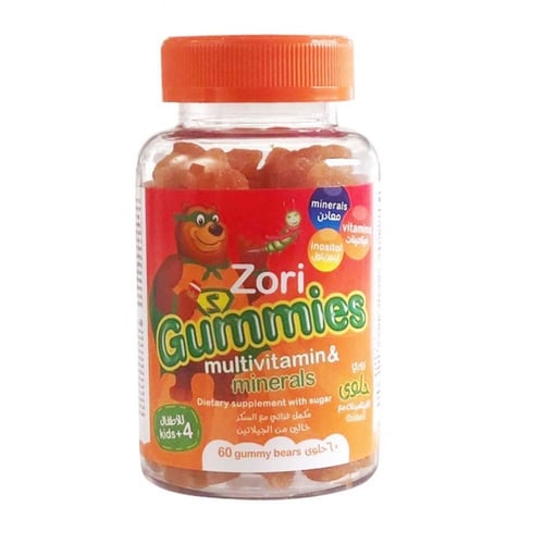 سنسيلاب زوري جاميز مكمّل غذائي للأطفال 60 قطعة حلو...