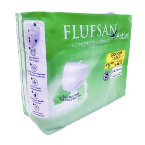 فلوفسان حفائض كيلوت للكبار مقاس لارج 14 حفاض