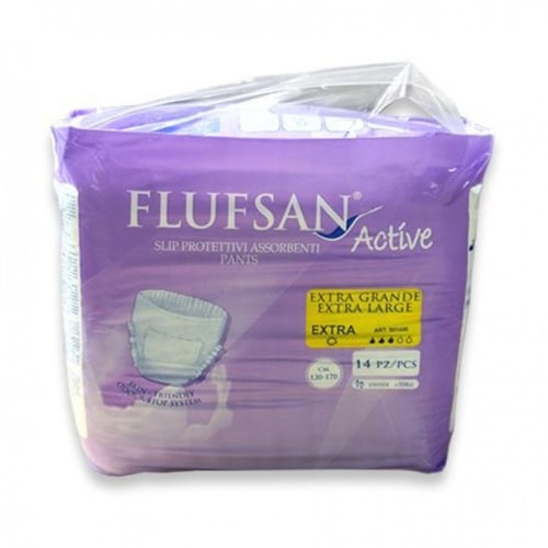 فلوفسان حفائض كيلوت للكبار مقاس اكس لارج 14 حفاض