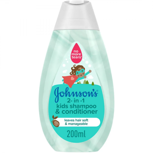 جونسون شامبو وبلسم 2في1 للأطفال 200ml