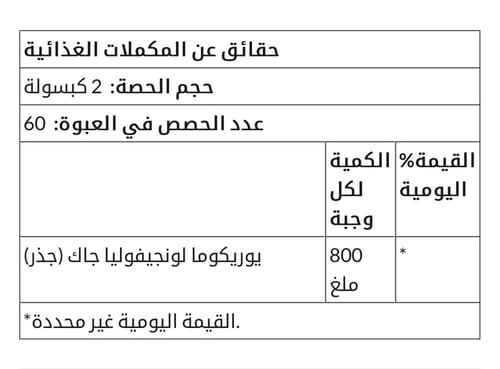سوانسون مكمل غذائي نبات علي 400 ملغ 120 كبسولة