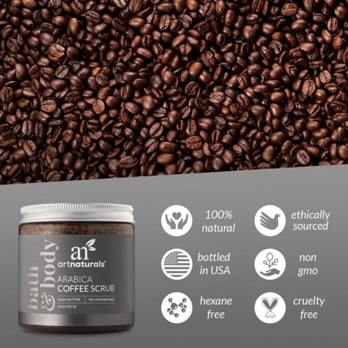 ارت ناتشورالز مقشر القهوة العربية 567g