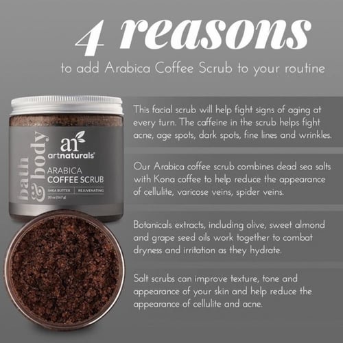 ارت ناتشورالز مقشر القهوة العربية 567g