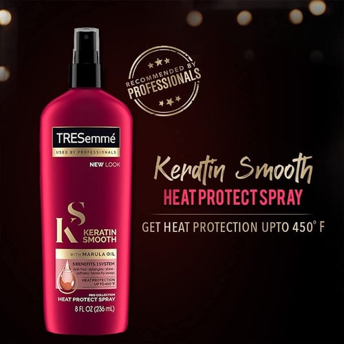 تريسمي بخاخ كيراتين حماية الشعر من الحرارة 236ml