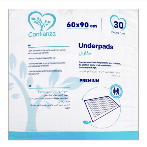 كونفيانزا مفارش طبية 60X90 سم 30 مفرش
