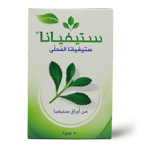 ستيفيانا محلّي قليل السعرات 50 ظرف