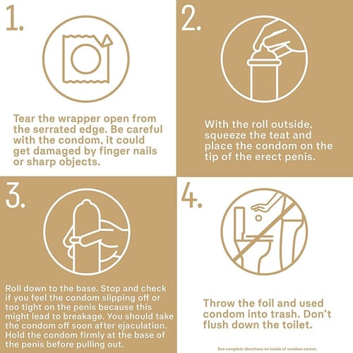 ديوركس واقي ذكري إحساس طبيعي 6 قطع