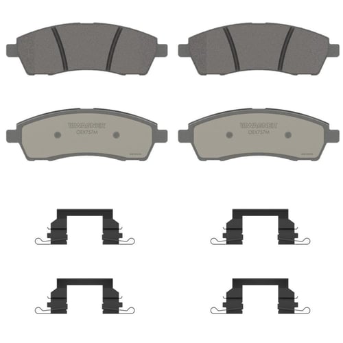 قماشات فحمات فرامل طقم كامل امامي و خلفي فورد F250...