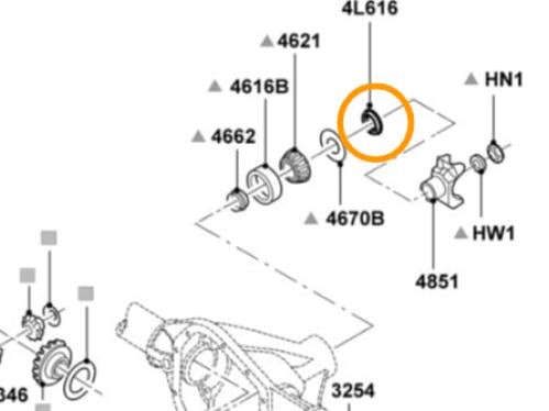 1 صوفة دفرنس امامي فورد F250 F350 من 1996 الى 2016...