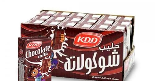 كرتون حليب KDD شيكولاته 185مل * 18 حبة