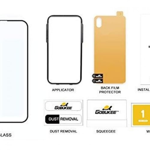 استكر حماية ايفون اكس ار قزاز ارمر كامل الشاشة 3D...