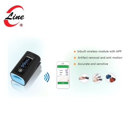 جهاز قياس الاكسجين صغير شاشة ملونة - كبار - WIFI