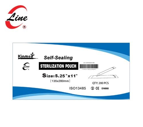 اكياس تعقيم - 28×13.5 - "11×"5.25سم لحام ذاتي - كر...