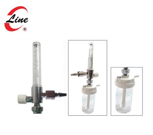 منظم اوكسجين جداري ) BSبريطاني( مع قارورة مرطب