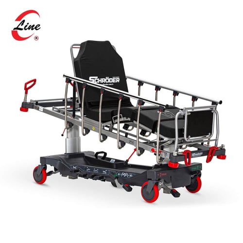 ترولي نقل مريض هيدروليكي للطوارئ - تركي تحمل حتى 3...