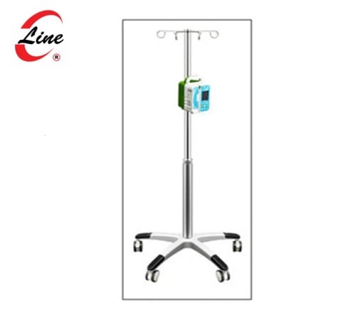 حامل محاليل - IV Stand Aluminum