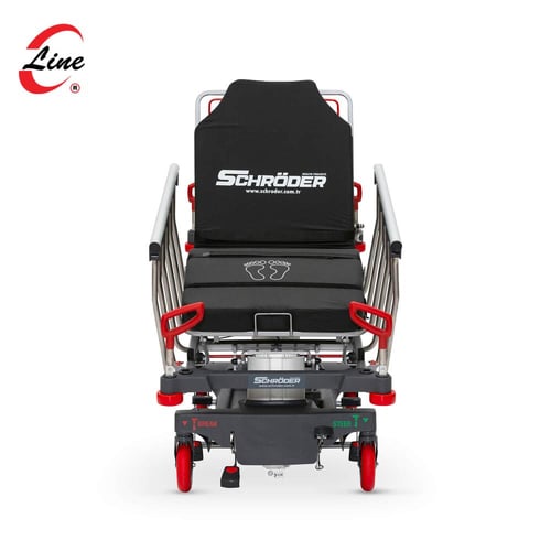 ترولي نقل مريض هيدروليكي للطوارئ - تركي تحمل حتى 3...