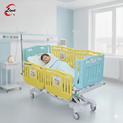 سرير اطفال كهربائي 5حركات - تركي