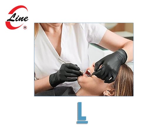 جونتي فنايل اسود علبة 10*100حبة - L
