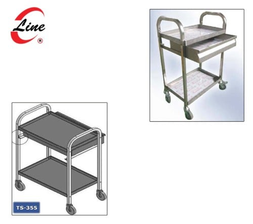 عربة - Trolley S.S TS-355(Sh)