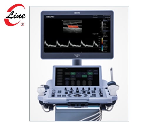 التراساوند تشخيصي 1بروب 2شاشة ملون متوافق مع 3D/4D...