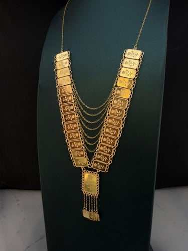 شلال موديل سبيكة الوردة – ذهب عيار21 وزن 7.56 جرام