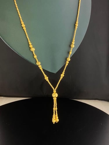 سبحة الدوريكا ذهب عيار21 فاخره و مميزه الوزن 17.58...