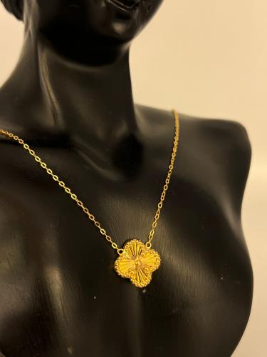 شوكر الورده ذهب عيار21 فاخر و مميز وزن 2.04 بوابة....