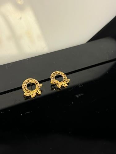 حلق غصن الزيتون ذهب عيار21 فاخر و انيق للمناسبات ب...