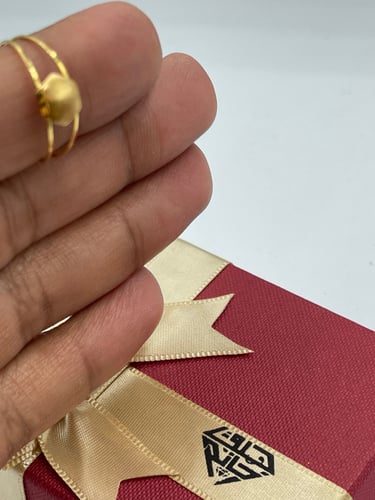 خاتم شوميه مميز و انيق عيار21