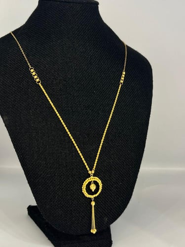 سبحة الدوريكا ذهب عيار 21 وزن 5.91 جرام