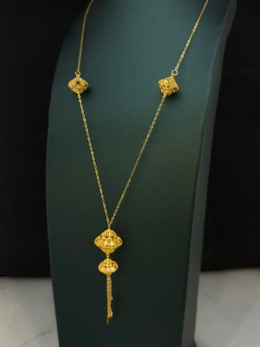 سبحة ذهب عيار 21 فاخرة ومميزة وزن 8.40 جرام