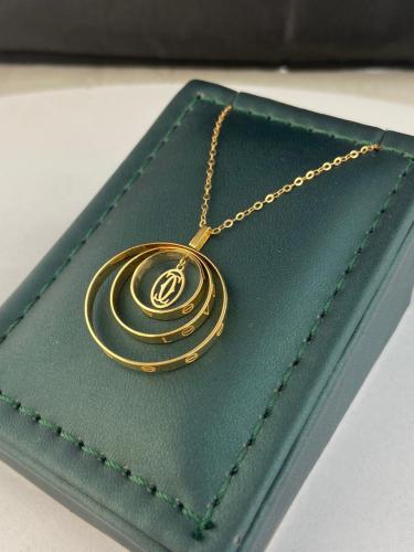 قلادة love فاخره و انيقه ذهب عيار٢١ بوابة.4