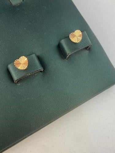 حلق القلب لبس يومي ذهب عيار٢١ بوابة.4