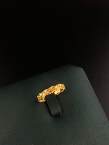 دبلة المجدوله ذهب عيار21 فاخره و مميزه بوابة.4